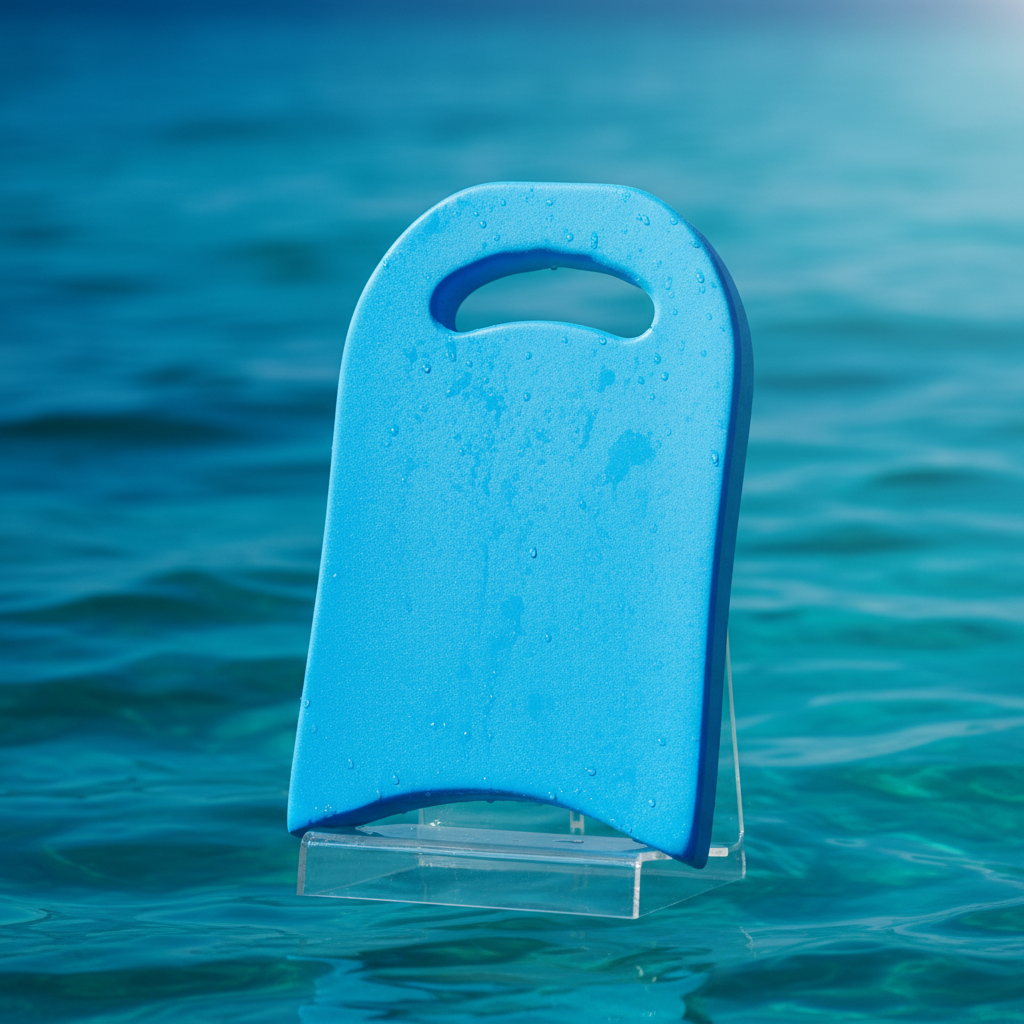 Blue swimming kickboard